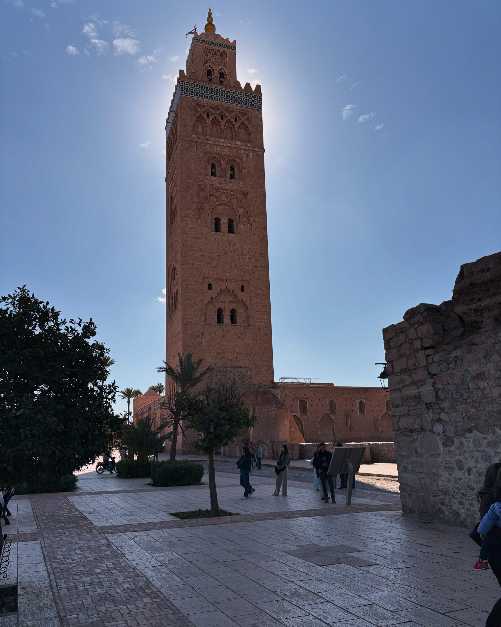 Pause café dans la médina